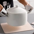 thumbnail image 3 of Mapa de mesa resistente al calor onda de silicona olla olla soporte de placemática reutilizable colgante cojín tazón copa comedor mesa de escritorio almohadilla rosa kenally HA051303-04, 3 of 7