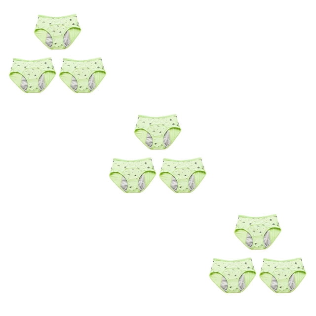 Sonducket Bragas para el período, ropa interior Menstrual fisiológica, bragas, lencería a prueba de fugas, transpirables, para niños, Type1 NO1
