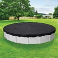 thumbnail image 4 of Pool Mate 10 Year Heavy-Duty Mesh Black Round Winter Pool Cover, 28 ft. Pool, 4 of 6