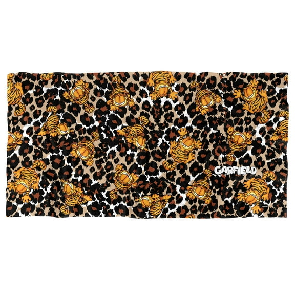 Garfield Beach Towel, 30"x60", Wild Cat Beach Towel