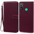 thumbnail image 1 of Étui Intelligent 2020 pour Huawei P Smart 2020 Étui Portefeuille en Cuir à Rabat pour Huawei P Smart 2020 Étui Fundas Étui Rouge Vin-Strap Huawei P Smart 2020, 1 of 6