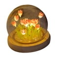thumbnail image 4 of Luz de noche de bricolaje Materiales de luz de LED Decorativo para el hogar con cúpula Lámpara de dormir Lámpara de mesa Lámpara de noche para 13 flores Salvador Luz de noche, 4 of 10