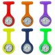 thumbnail image 2 of Nurse Pockets Watch Women's Round Digital Display Dial Clip Brooch Pin Hang Electric Silicone New Fob, 2 of 5