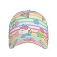 thumbnail image 2 of Yiaed Cute Unicorn Print Cap Adjustable Size for Running Workouts and Outdoor Activities All Seasons, 2 of 5