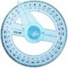 360 Degree Protractor | Aetherz Clear Full-Circle Protractor, Precise Angle Measurement, Ideal for Geometry, Math Class, Drafting, Engineering