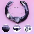 thumbnail image 4 of FROG SAC Spa Headband for Washing Face, Teen Girls White Terrycloth Skincare Headbands and Wristbands, Soft Facial Makeup Towel Head Band, Skin Care Girl Hair Accessories, 4 of 9