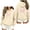 Beige, variant on Butterfly Print Long Sleeve Hoodies For Women Teen Fall Fleece Lined Fashion Cute Graphic Pullover Hooded Sweatshirt