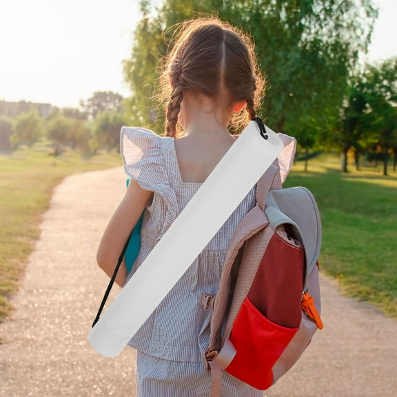 Adjustable Poster Storage Tube for Blueprints Artworks Extendable Document Holder Poster Tube with Strap for Maps and Scrolls