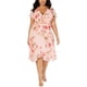 thumbnail image 1 of Jessica Howard Vestido midi floral para mujer, rosa, 18W, 1 of 1