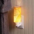 thumbnail image 2 of FYBTO Cylinder Night Light Multi Shade Made of Real Banyan Leaves 3 Inches Length x 3 Inches Width x 7 Inches Height (624 m), 2 of 4