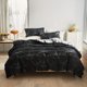 thumbnail image 2 of Juego de funda nórdica de 2/3 piezas, juego de cama con patrón de mármol con cierre de cremallera, funda nórdica suave para dormitorio, habitación de invitados (1 * funda nórdica + 1/2 * funda de almo, 2 of 3