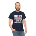 thumbnail image 5 of Never Underestimate An Old Man With A Black Belt Shirt, Karate Tee -ID: 663, 5 of 7
