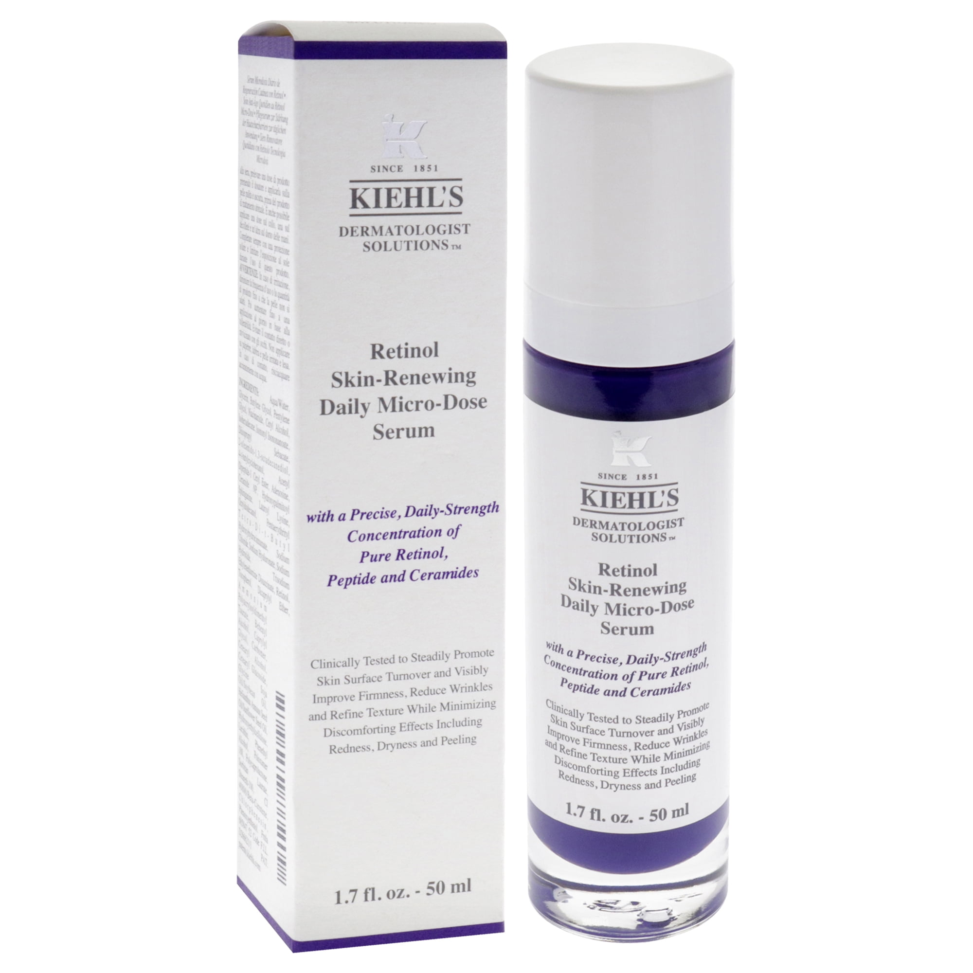 Kiehls Retinol Skin-Renewing Daily Micro-Dose Serum 17 Fl Oz 50 Ml