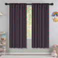 thumbnail image 5 of Blackout Kids Curtains,Green and Red Christmas Plaid Pattern Childrens Insulated Curtains Set Of 2,Bedroom Essentials,Toddler Room Decor 42"x63", 5 of 5