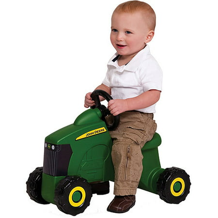 John Deere Foot to Floor Ride on Tractor, Toddler