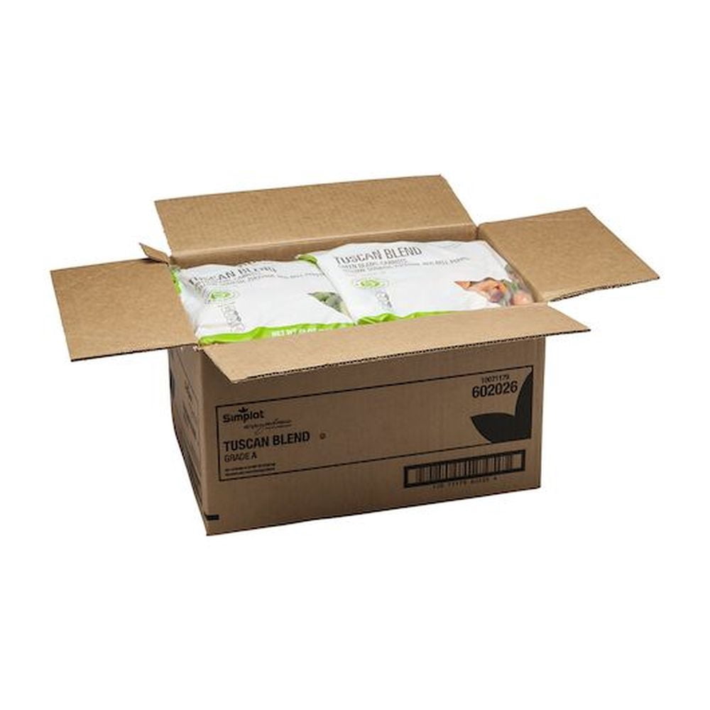 Culinary Select Tuscan Vegetable Blend - 3 lb. per package, 8 packages per case