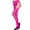 Hot Pink, variant on Women's Crotchless Tights Garter Fishnet White Pantyhose Suspender Hollow Out Leggings Tights for Women