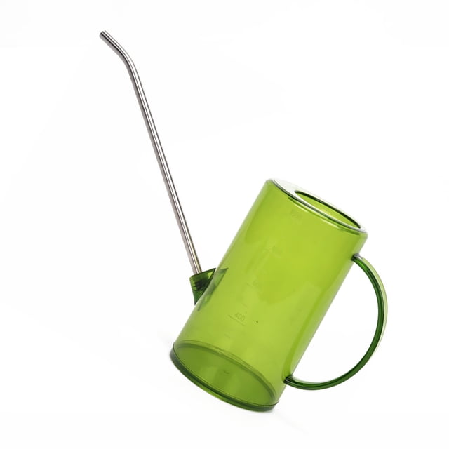 Agua De Boca Larga, Lata De Agua A Prueba De Herrumbre, Botella De Spray De Entrada Circular Con Escala Transparente Con Mango Humanizado, Flor Para El Hogar N.° 1 Guardurnaity HA042121-02