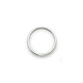 thumbnail image 2 of 14K White Gold Ring Band Wedding Standard Domed Polished 2mm, 2 of 2