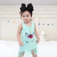 thumbnail image 5 of 2020 Nouvelle Robe d'Été Imprimée Licorne pour Enfants Filles Bébés Tout-Petits Robe de Fête Princesse Décontractée Jupes, 5 of 5
