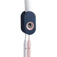 thumbnail image 1 of Wall Mounted Toothpaste Dispenser, 2 in 1 Toothpaste Dispenser Toothbrush Holder, Multi Functional Toothpaste Dispenser, with Super Sticky Suction Pad, 1 of 4