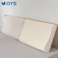 thumbnail image 6 of OYS Contour Latex Pillow for Sleeping to Relief Neck Pain, Pillows Perfect Support, Ergonomic Pillow for Side Back Stomach Sleepers (23.4"×15.7"×4.7"/3.9", Medium Firm), 6 of 7