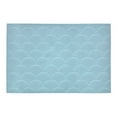 thumbnail image 2 of MKHERT Light Blue Fish Scale Doormat Rug Home Decor Floor Mat Bath Mat 23.6x15.7 inch, 2 of 3