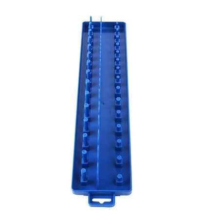 

Double Sided Socket Organizer 1/4 3/8 1/2 Socket Tray Rack Tool Rail Holder M