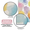 thumbnail image 6 of Delta Children Kids Watercolor Rectangle Area Rug, 53-Inch x 59-Inch, Multi Color, 6 of 10