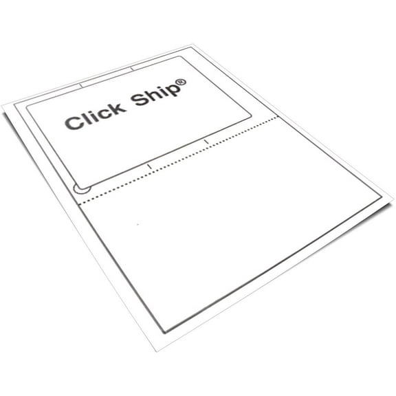 Integrated Labels, Click Ship labels, 5.5 x 8.5 Inch.
