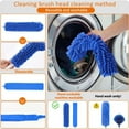 thumbnail image 6 of Microfiber Duster, 6PCS Feather with 100 inch Telescoping Extension Pole, Reusable Bendable Dusters, Washable Lightweight for Ceilings Fans, 6 of 7