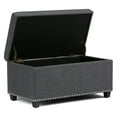 thumbnail image 6 of Simpli Home Amelia Storage Ottoman Bench, 6 of 8