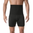 thumbnail image 5 of Sauna Sweat Short Pants for Men Hot thermo Sauna Leggings Compression Hight Waist Pants Workout Body Shaper Sauna Suit Big and Tall Size S-3XL Blue, 5 of 7