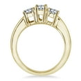thumbnail image 2 of SZUL Women's AGS Certified 1 Carat TW Three Stone Diamond Ring in 10K Yellow Gold (K-L Color, I2-I3 Clarity), 2 of 5