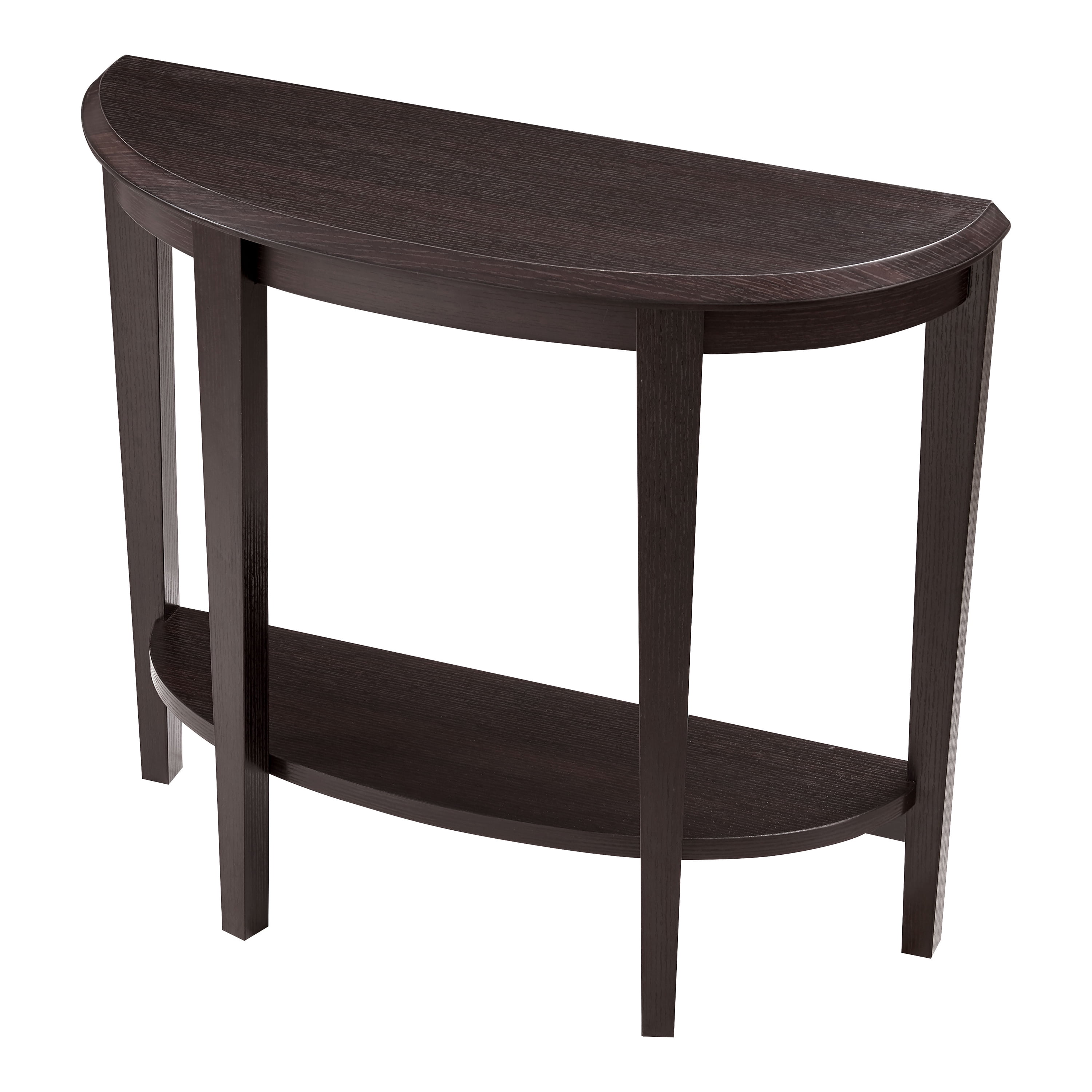 Furniture of America Loun 1-Shelf Wood Brown Console Table