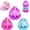 Purple/Blue/Pink, variant on Novelty Squishy Poop Glitter Stress Ball, Kawaii Poop Shape Squishies Sensory Toys for Ki+ds & Adults, Funny Squishy Poo Fidget Toys, Prank Gift, Party Favors, Assorted Colors