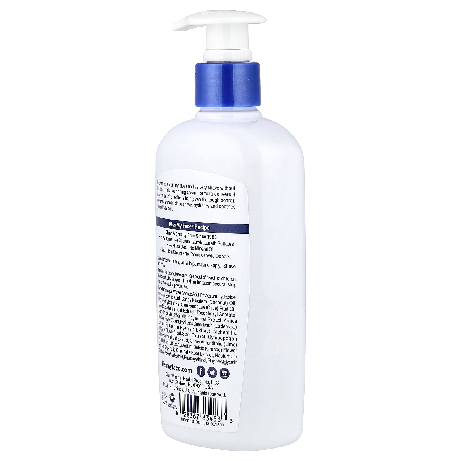 Kiss My Face Moisturizing Shave Lotion with Essential Oils