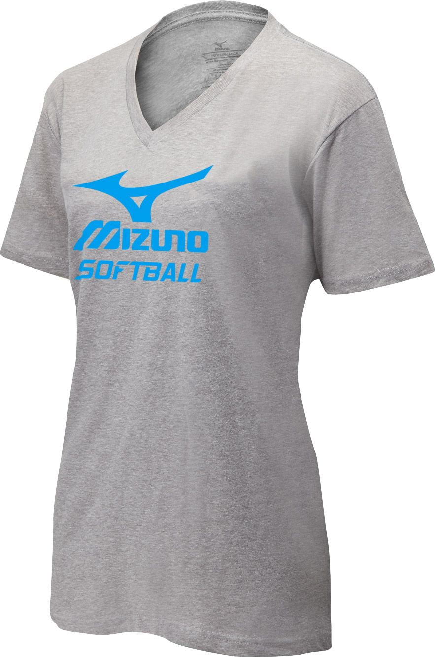 MIZUNO バレーボール Tシャツ USA mizuno women's v-neck softball t-shirt - Walmart.com