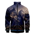 thumbnail image 5 of Chaqueta con estampado de paisaje de montaña nevada en 3D, chaquetas con gráficos de paisajes divertidos para hombres y niños, ropa de calle de moda, ropa, tops, 5 of 5