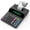 Black, variant on CATIGA 12 Digit Thermal Printing Calculator with Tape Print Out, Ink-Free Adding Machine, 3X Faster Quite at 8.0 LPS, Extra Large Fluorescent Display, Tax Calculation with Clock and Calendar, SP-2401