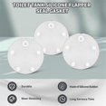 thumbnail image 2 of 5Pack Toilet Tank Silicone Flapper Seal Gasket 3Inch Replacement for 7381424-100.0070A, 2 of 5