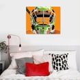 thumbnail image 5 of Orinice Hockey Goalie Helmet Fine Art Aesthetic Poster & Print Wall Painting for Classroom Kitchen Office Farmhouse Bathroom Room Decor Pictures Wall Art Painting Art Modern Canvas Prints Living, 5 of 6