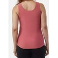 thumbnail image 3 of 32 Degrees Cool Women's Ribbed Fitted Bra Tank, Slate Rose Medium, 3 of 3