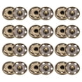 thumbnail image 1 of Uxcell 50 Conjuntos de Botones de Broche de Costura de 25mm, Botones de Cierre Metálico, Bronce, 1 of 7