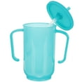 thumbnail image 2 of Handicap Cups for Adults, Spill Proof Drinking Cup with Straw Lid for Elderly, Disabled, Bedridden Patients, 2 of 10