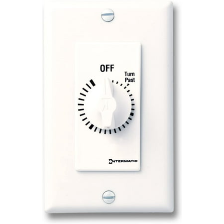 Intermatic FD4HW 4-Hour Spring Loaded Wall Timer, White | Walmart Canada