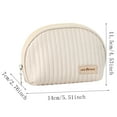 thumbnail image 3 of WEIXF Cute Makeup Bag Mini Cosmetic Pouch For Women Small Quilted Beauty Bag Handy Zipper Pouch Toiletry Pouch 19 Clear Makeup Caboodle Cosmetics Organizer Makeup Vanity with Lights And Storage Extra, 3 of 4