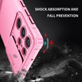 thumbnail image 3 of SaniMore for Samsung Galaxy S23 Case 2023, for Galaxy S23 Phone Case with Slide Camera Cover Built-in Kickstand Dual Layer Hybrid Shockproof Case for Galaxy S23 6.1", Pink, 3 of 8