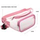 thumbnail image 1 of Bolsa De Hombro Bolsa de mensajero de PVC, bolsa de cinturón transparente portátil para deportes al aire libre (rosa) Ndcxsfigh Para Estrenar, 1 of 5