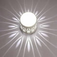 thumbnail image 7 of Ceiling Lights under $5! CQCYD Flush Mount Fixture Crystal Chandelier for Bedroom Corridor Porch Entrance, Warm White Dimmable LED Modern Lighting Fixture, 7 of 7